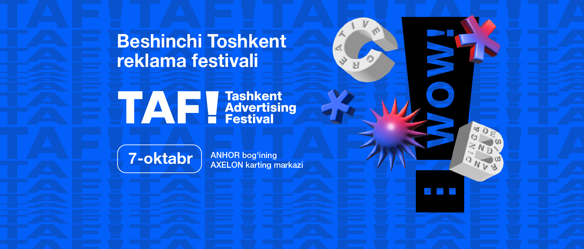 Beshinchi TAF! Toshkent reklama festivali