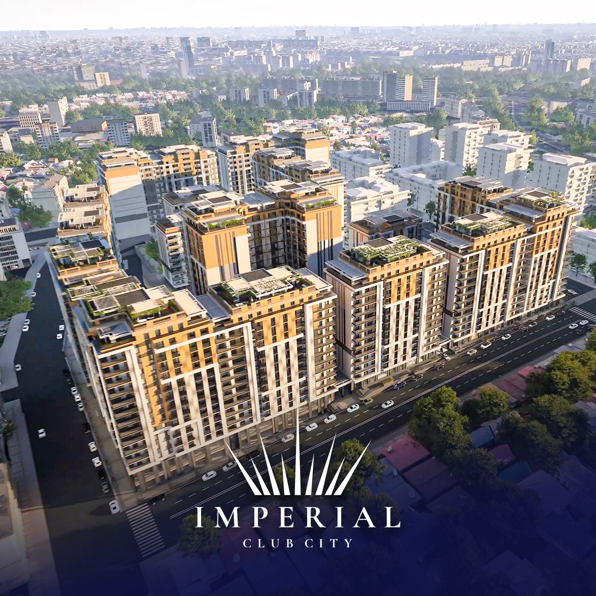 Imperial Club City 3D vizualizatsiyasi