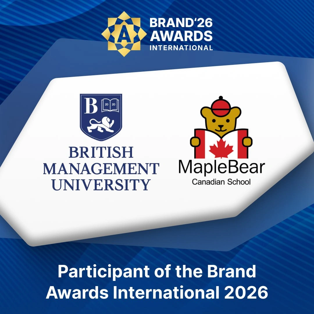 ⭐️ British Management University и Maple Bear Canadian School (https://www.maplebear.uz/) участники премии Brand Awards International 2026