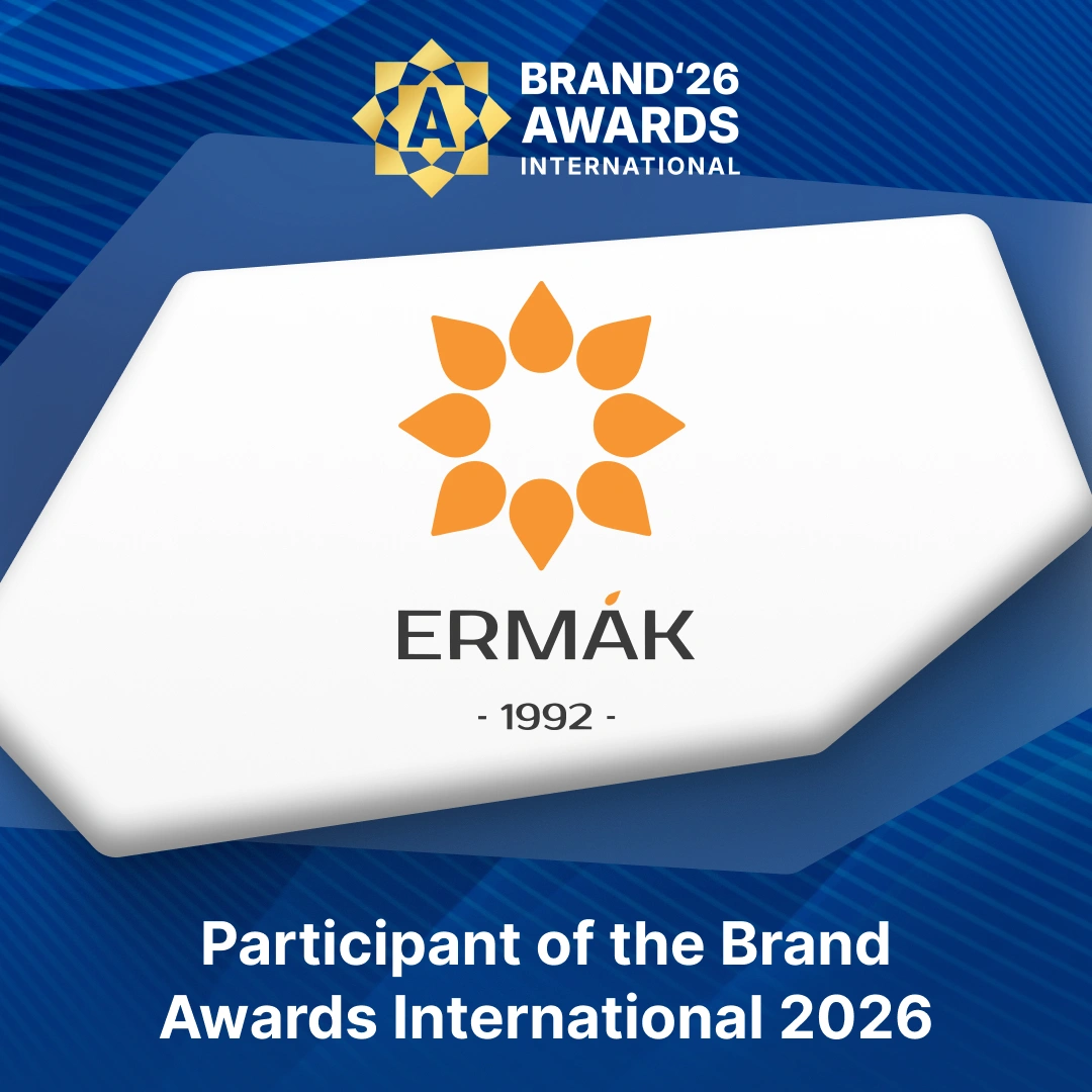 ⭐️ ERMAK - Brand Awards International 2026 ishtirokchisi
