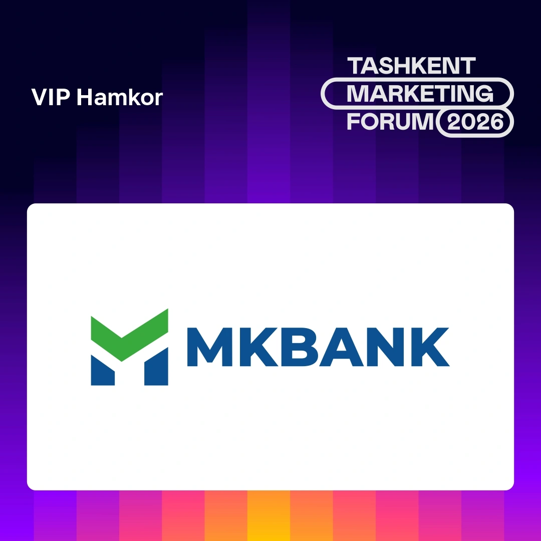 ✨ MKBANK — VIP партнёр Tashkent Marketing Forum 2026