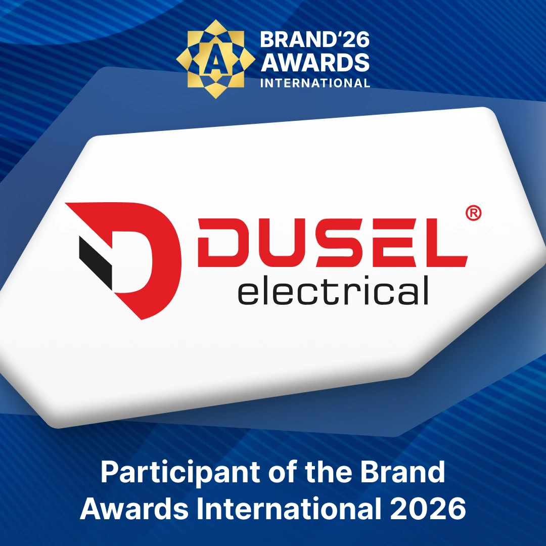 ⭐️ DUSEL ELECTRICAL — Brand Awards International 2026 xalqaro mukofoti qatnashchisi
