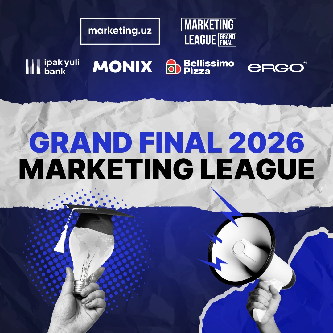 4-iyun kuni INHA University in Tashkent’da Marketing League 2026 Grand Final — O‘zbekistondagi eng yirik universitetlararo marketing ligasining final bosqichi bo‘lib o‘tadi! 🚀