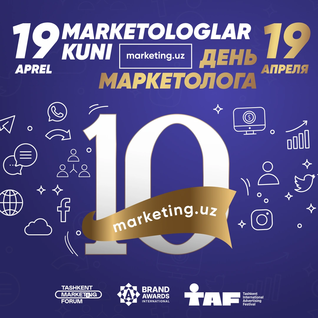 📣 Qadrli hamkasblar va marketing sohasi professionallari!