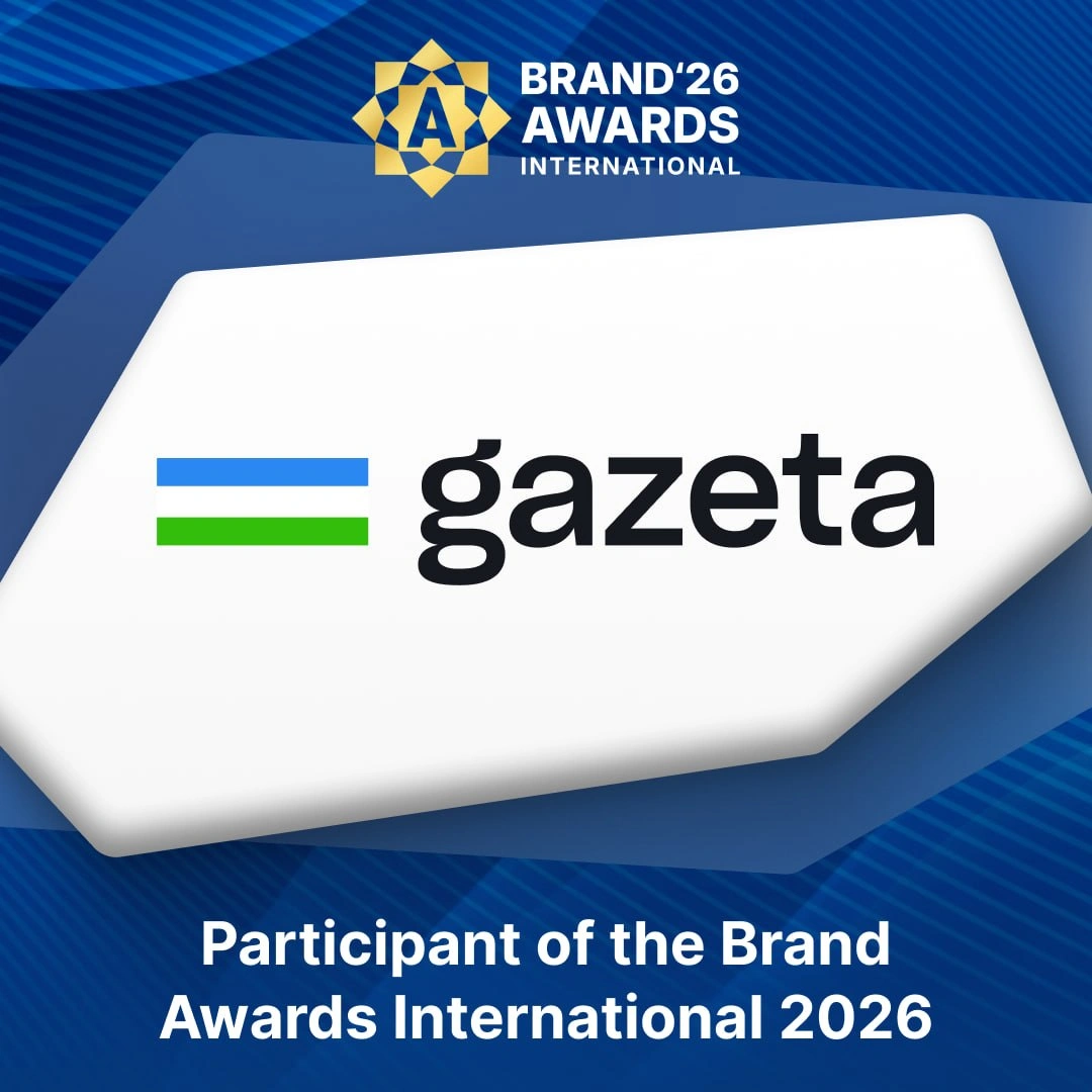 ✨ Gazeta - Brand Awards International 2026 mukofotining qatnashchisi